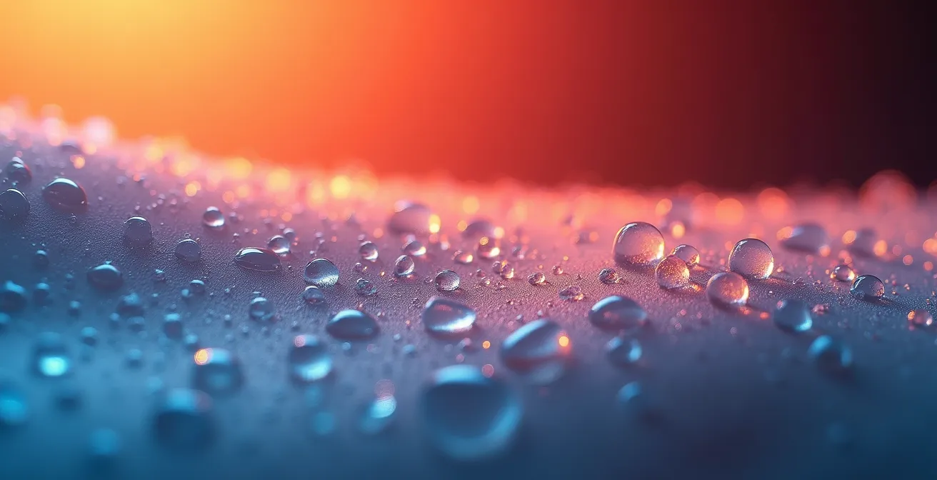 Thermographic visualization of blood circulation during post-cryotherapy rewarming