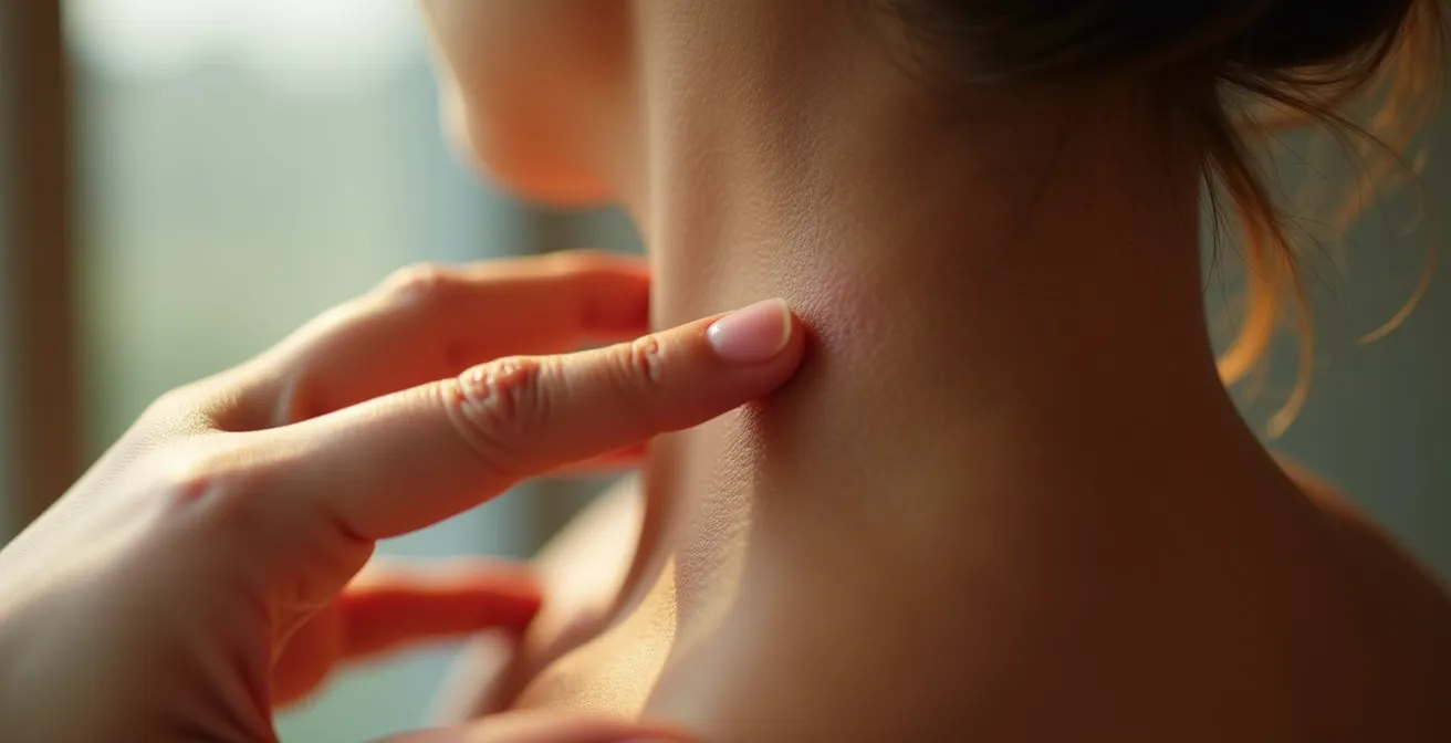 Close-up of relaxation breathing technique demonstration for athletic recovery